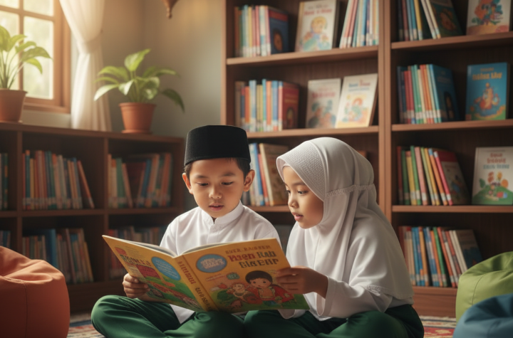 Membudayakan literasi sejak dini untuk mencetak generasi yang cerdas dan berwawasan luas