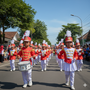 Keceriaan dan semangat Ananda dalam kegiatan ekstrakurikuler, tempat bakat mereka diasah dan dihargai